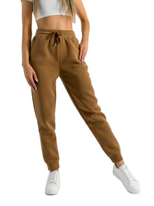 Pantaloni da tuta da donna marrone Bolf HL540