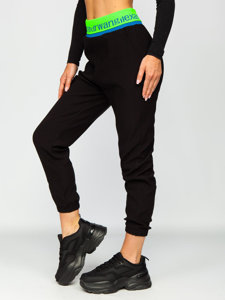 Pantaloni da tuta da donna nero Bolf H1007A