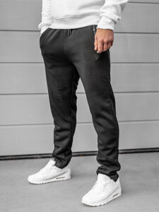 Pantaloni da tuta da uomo nero Bolf JX6209A