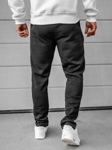 Pantaloni da tuta da uomo nero Bolf JX6209A