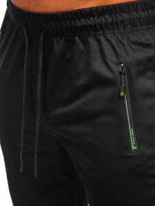 Pantaloni da tuta da uomo nero Bolf JX6319