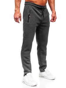 Pantaloni da tuta grandi da uomo antracite Bolf JX6216