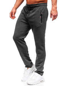 Pantaloni da tuta grandi da uomo antracite Bolf JX6261