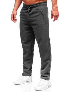 Pantaloni da tuta grandi da uomo antracite Bolf JX9826