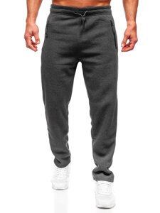 Pantaloni da tuta grandi da uomo antracite Bolf JX9826