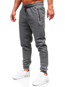 Pantaloni da tuta grandi da uomo grigio Bolf JX6215