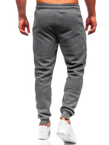 Pantaloni da tuta grandi da uomo grigio Bolf JX6215