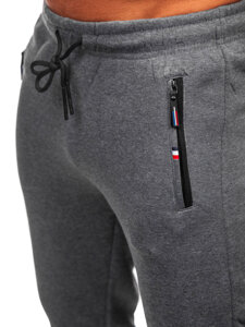 Pantaloni da tuta grandi da uomo grigio Bolf JX6216