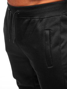 Pantaloni da tuta jogger da uomo nero Bolf XW06