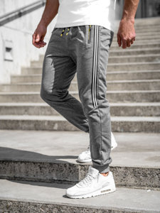 Pantaloni della tuta jogger da uomo antracite Bolf K10338A