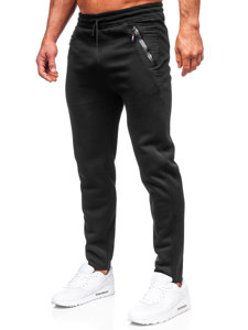 Pantaloni di tita da uomo neri Bolf YK180