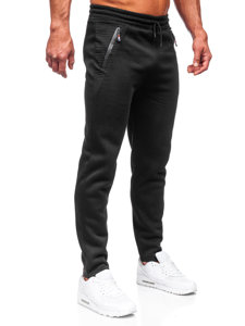 Pantaloni di tita da uomo neri Bolf YK180