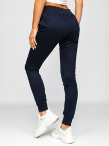 Pantaloni di tuta da donna blu Bolf CK-01