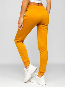 Pantaloni di tuta da donna cammello Bolf CK-01