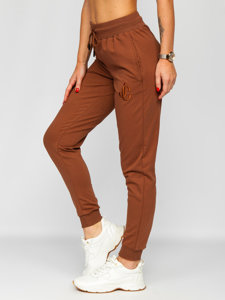 Pantaloni di tuta da donna cioccolato Bolf VE32