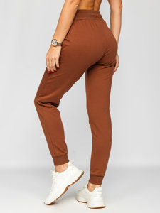 Pantaloni di tuta da donna cioccolato Bolf VE32