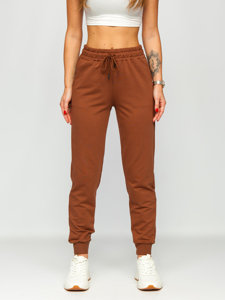 Pantaloni di tuta da donna cioccolato Bolf VE34