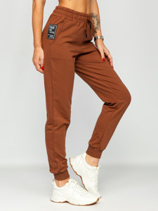 Pantaloni di tuta da donna cioccolato Bolf VE34