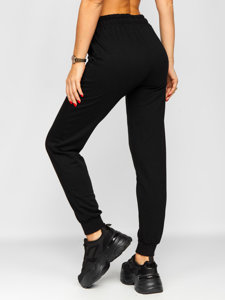 Pantaloni di tuta da donna neri Bolf VE34