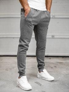 Pantaloni di tuta da uomo grafite Bolf KK2231A