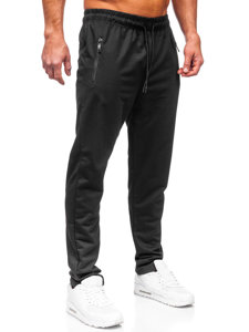 Pantaloni di tuta da uomo neri Bolf JX6115