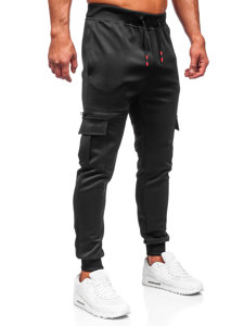 Pantaloni di tuta da uomo neri Bolf K10287