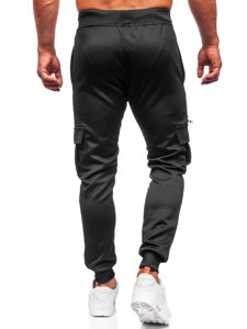 Pantaloni di tuta da uomo neri Bolf K10287