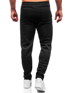 Pantaloni di tuta da uomo neri Bolf YK187