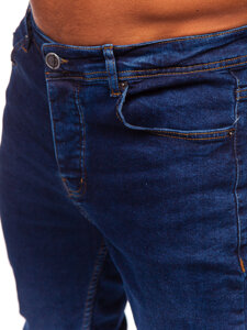 Pantaloni in jeans regular fit da uomo azzurro Bolf 6296