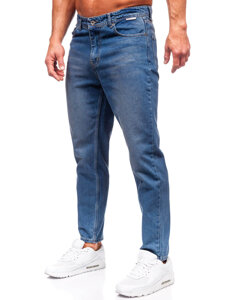 Pantaloni in jeans regular fit da uomo azzurro Bolf GT26