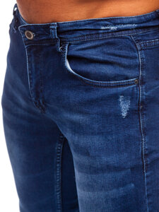 Pantaloni in jeans regular fit da uomo blu Bolf 1969