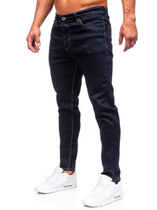 Pantaloni in jeans regular fit da uomo blu Bolf 5261