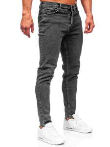 Pantaloni in jeans regular fit da uomo grafite Bolf 6014