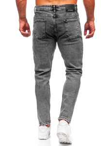 Pantaloni in jeans regular fit da uomo grafite Bolf 6015