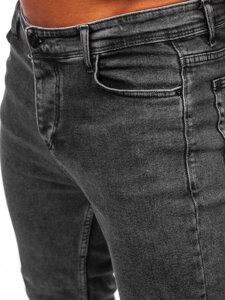 Pantaloni in jeans regular fit da uomo grafite Bolf 6050