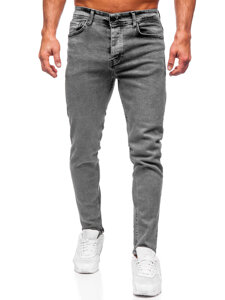 Pantaloni in jeans regular fit da uomo grafite Bolf 6345