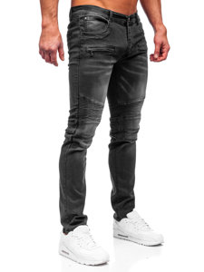 Pantaloni in jeans regular fit da uomo grafite Bolf MP0029G