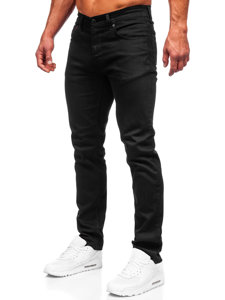 Pantaloni in jeans regular fit da uomo neri Bolf 6525R