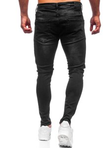 Pantaloni in jeans skinny fit da uomo nero Bolf R923