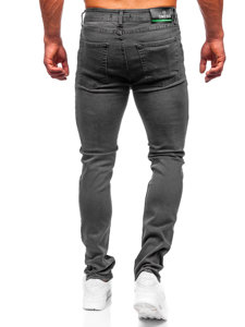 Pantaloni in jeans slim fit da uomo grafite Bolf 6220