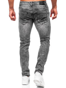 Pantaloni in jeans slim fit da uomo neri Bolf MP0069N