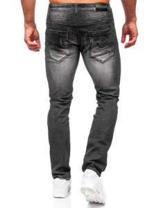 Pantaloni in jeans slim fit da uomo nero Bolf MP0070N