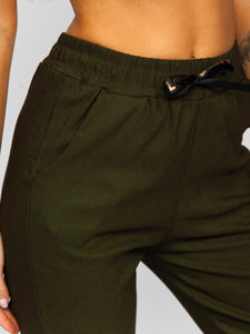 Pantaloni jogger da donna khaki Bolf AF5119ND