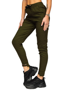 Pantaloni jogger da donna khaki Bolf AF5119ND