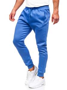 Pantaloni jogger da uomo azzurri Bolf CK01