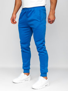 Pantaloni jogger da uomo azzurri Bolf CK01