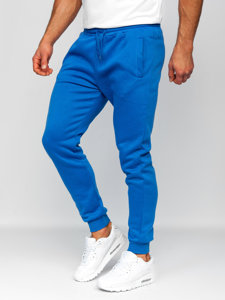 Pantaloni jogger da uomo azzurri Bolf CK01