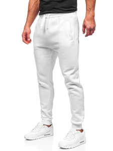 Pantaloni jogger da uomo bianchi Bolf CK01