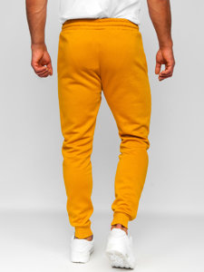 Pantaloni jogger da uomo cammello Bolf CK01