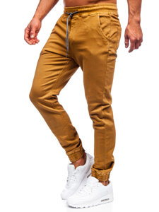 Pantaloni jogger da uomo cammello Bolf KA1219